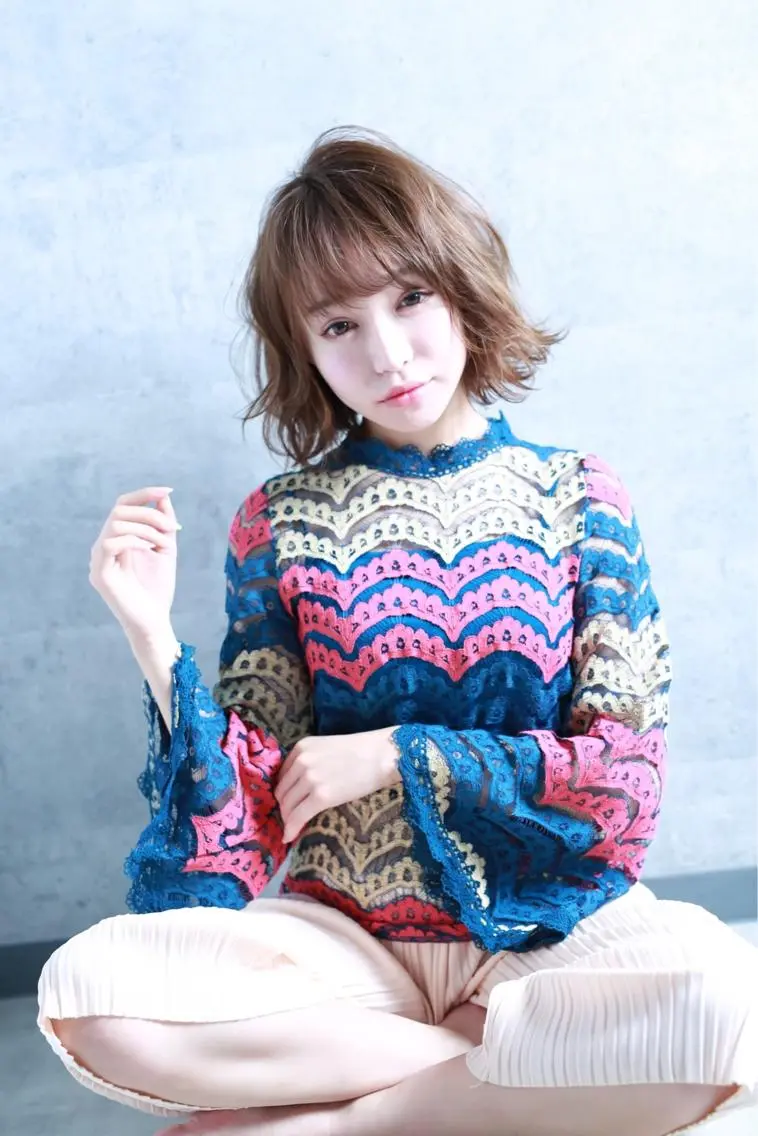 ショート 韓国ヘア🕊村上 ののこ🕊のヘアスタイル
