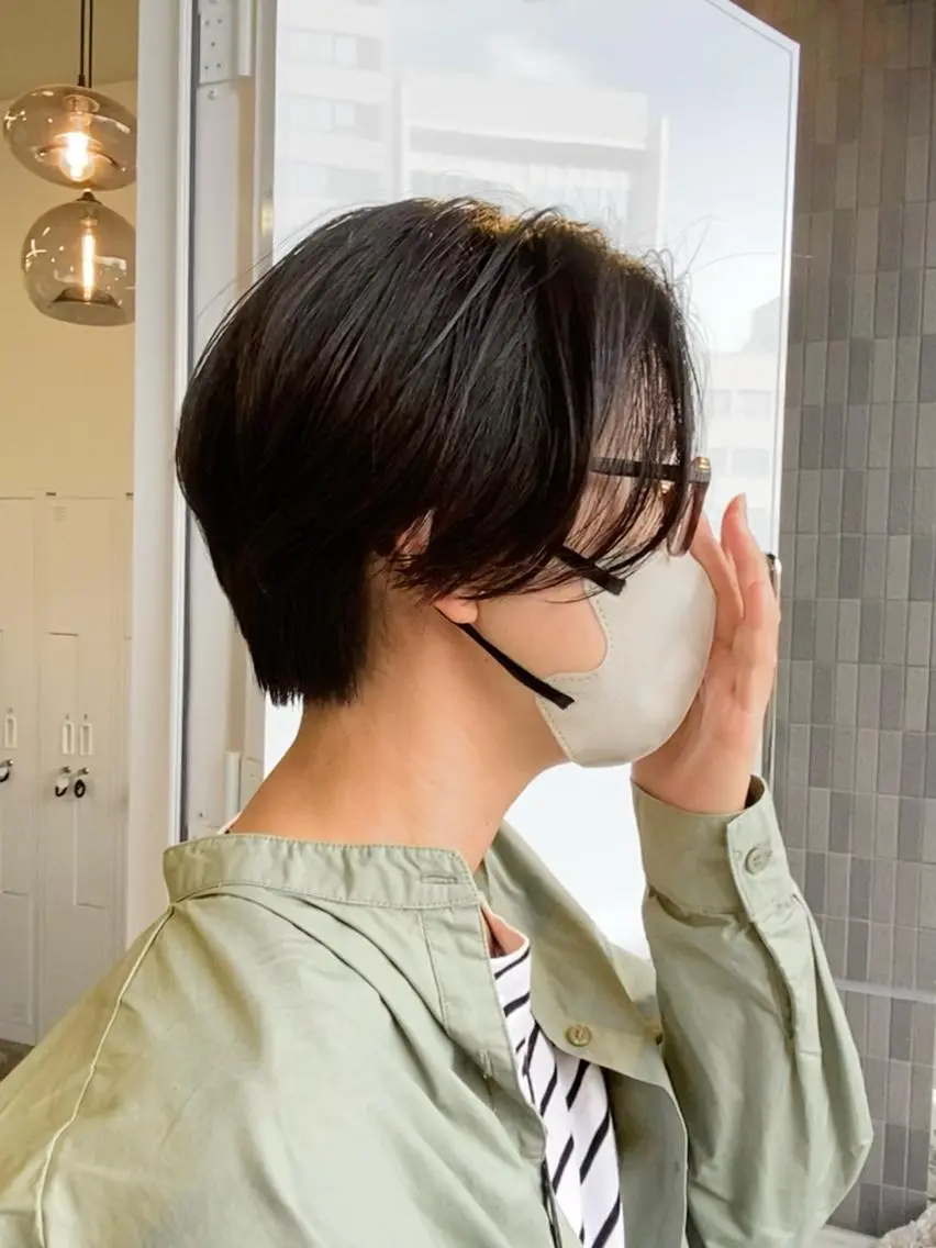 ショート ハンサムショート ショートヘア サトウ リョウのヘアスタイル