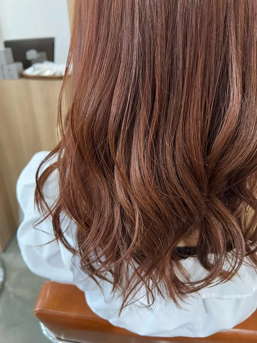 セミロング カラー 🌷ショートレイヤー ヘッドスパ🌷鈴木のヘアスタイル