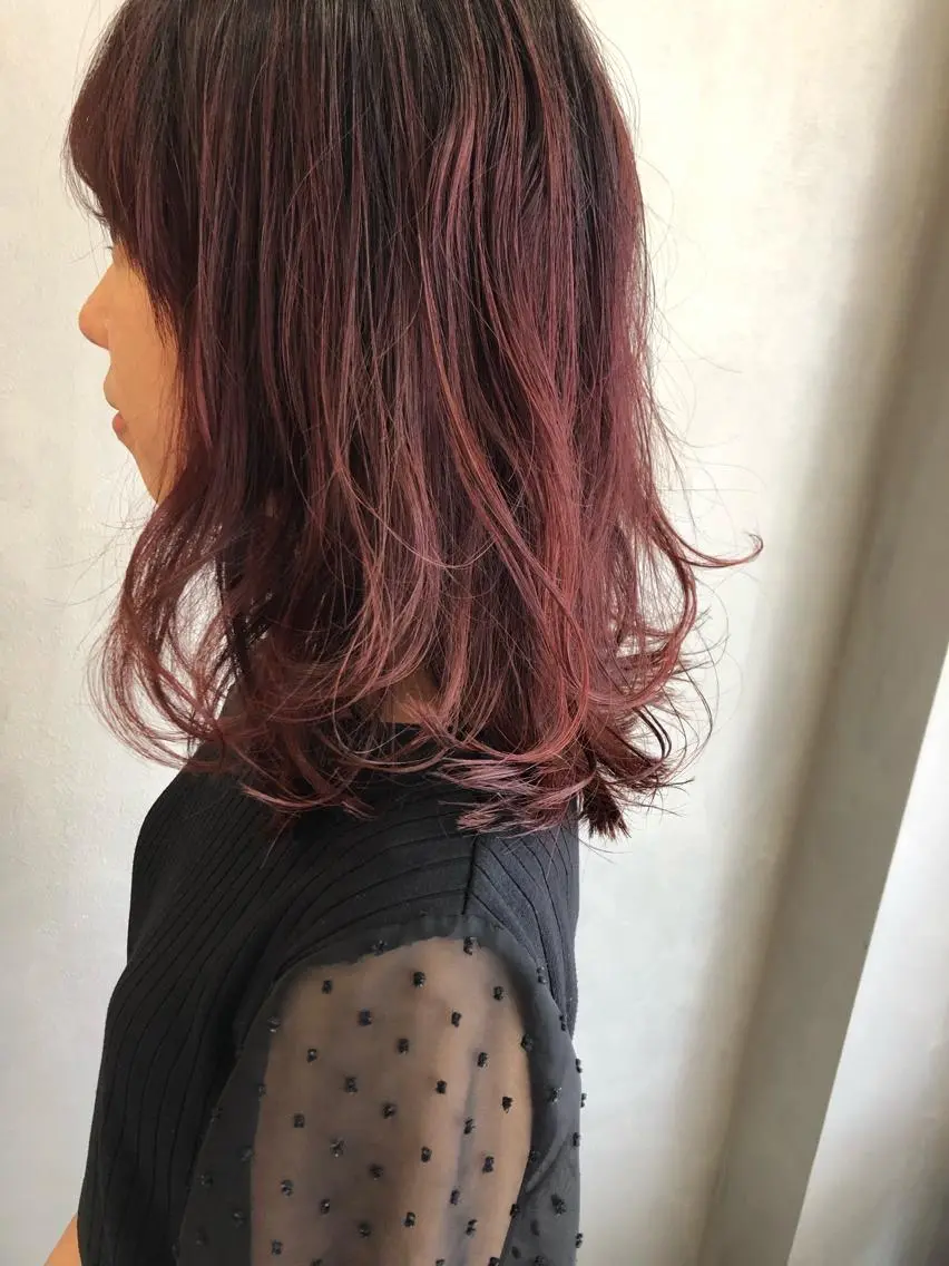 セミロング ゴトウ ノブヒトのヘアスタイル