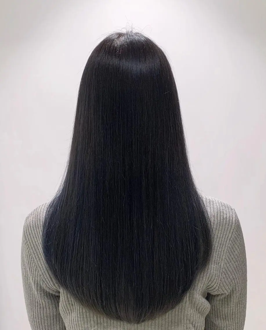 ロング カット 縮毛矯正 トリートメント ショート、ボブ/ 川鍋薫のヘアスタイル