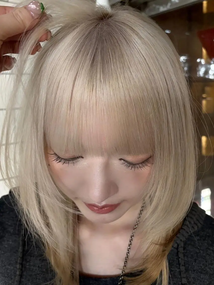 カラー ヘアカラー 海外レイヤー/ ブロンドKazuhaのヘアスタイル