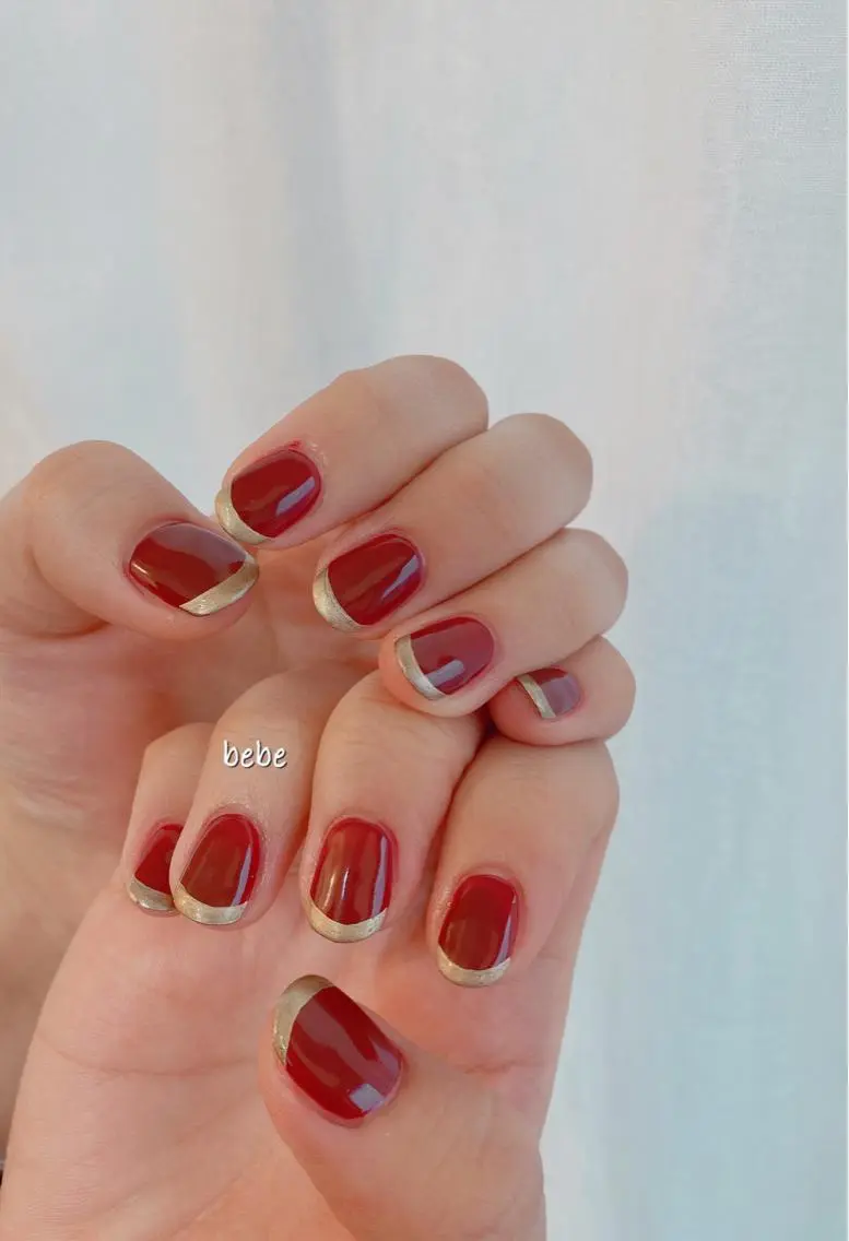ネイル フレンチネイル ハンドネイル Ann nailのネイルデザイン
