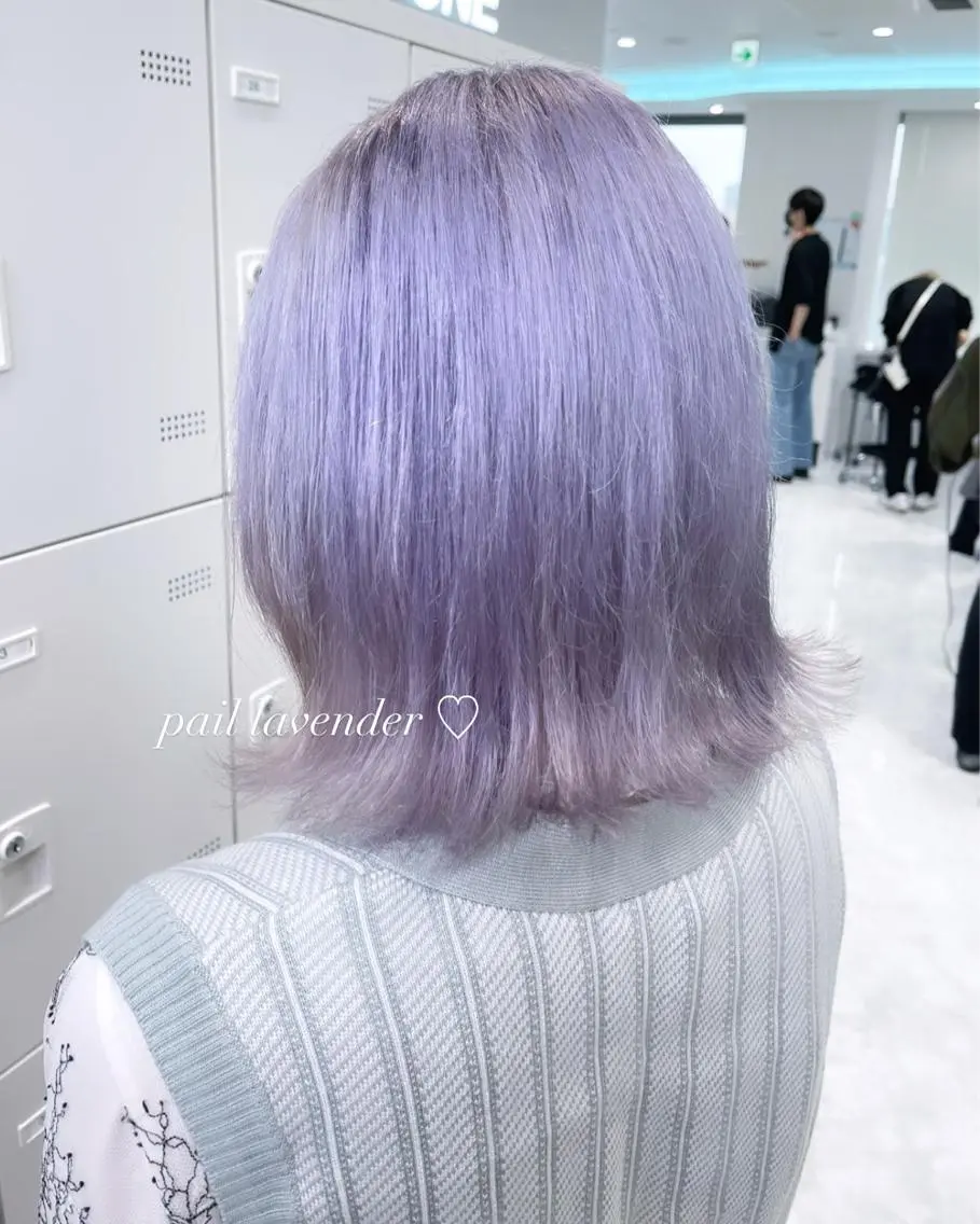 ロング カラー 𝘳𝘺𝘰𝘬𝘢 髪質改善／ブリーチのヘアスタイル