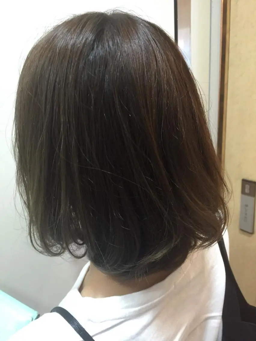 ショート カラー ネイビーカラー 縮毛矯正×髪質改善 店長 DAITOのヘアスタイル