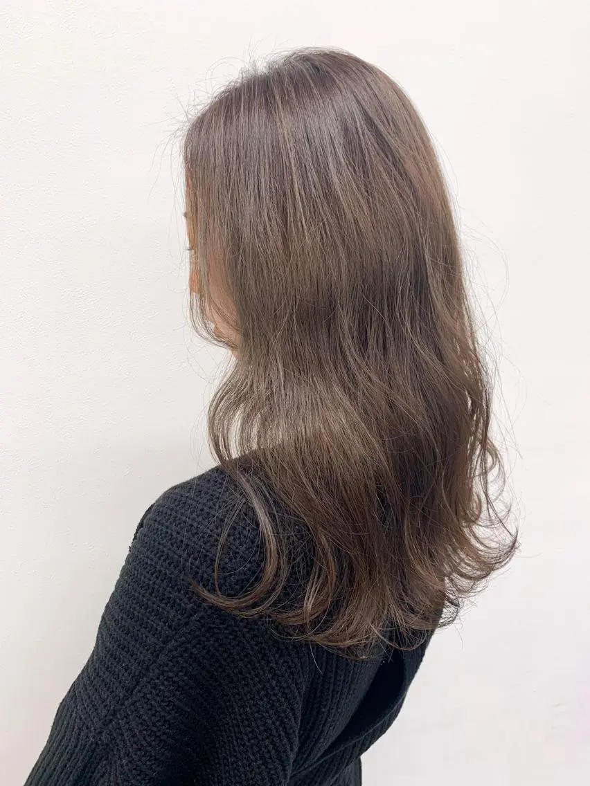ロング カット ヘアカラー 【美容室が苦手な方 専問美容室】MIHOのヘアスタイル