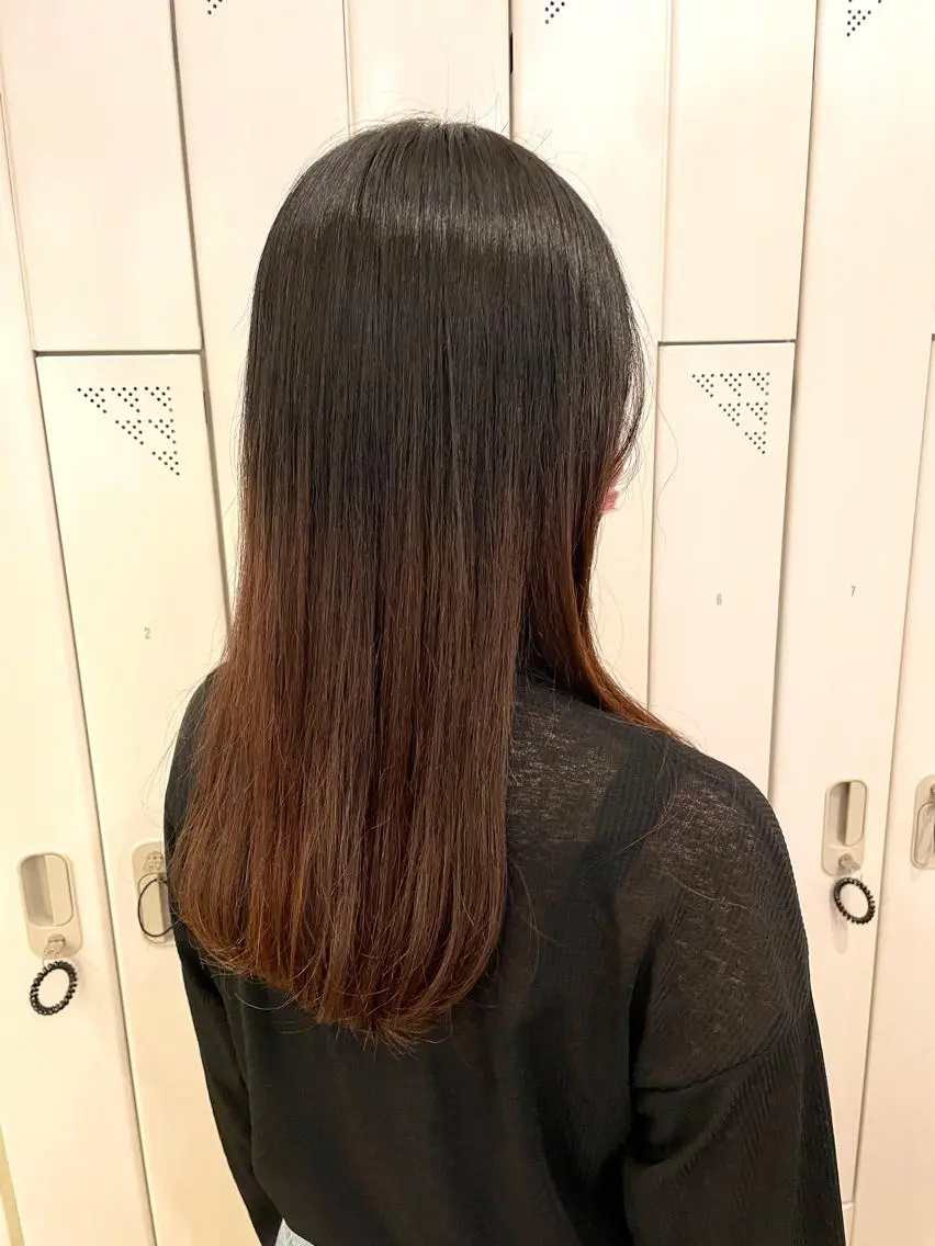 セミロング セミロングパーマ siie ヤギのヘアスタイル