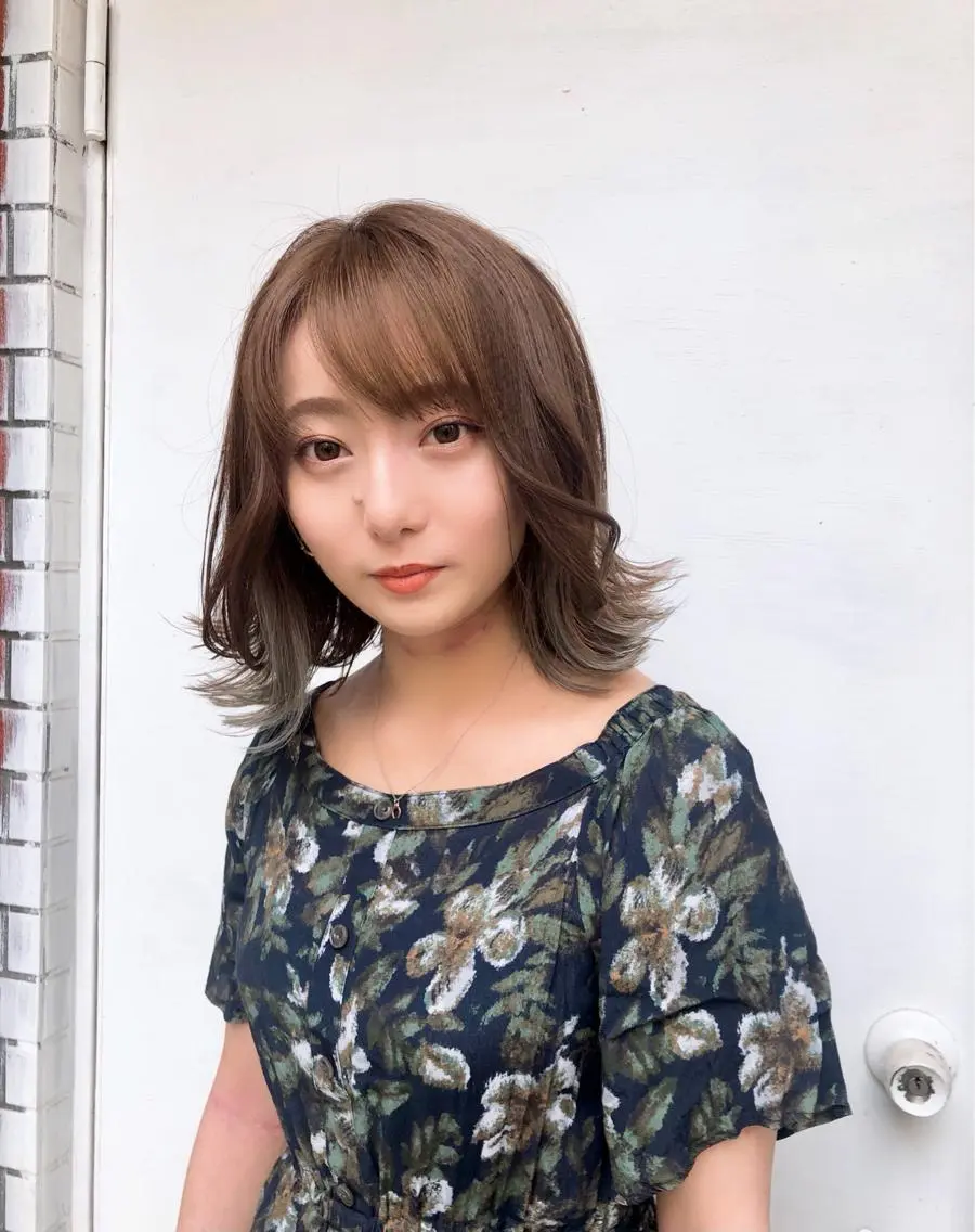 ショート カラー 中島 大聖のヘアスタイル