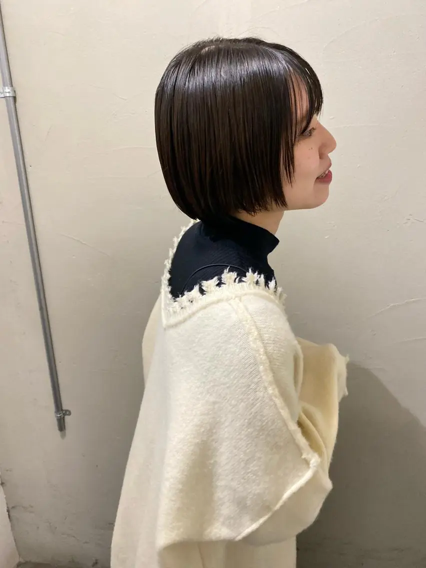 ショート 中谷 友莉花のヘアスタイル