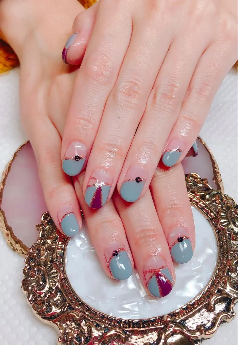ネイル ハンドネイル CROWN プライベートサロンのネイルデザイン