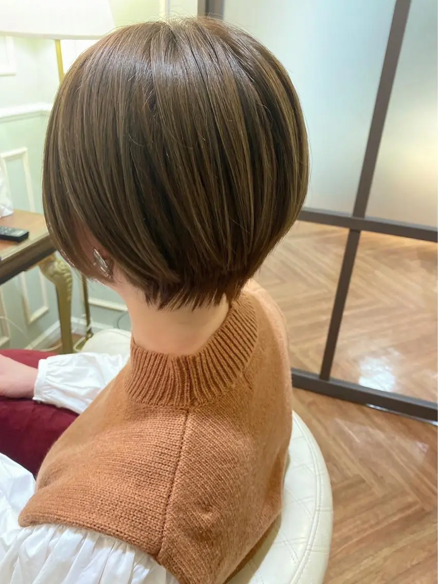 ショート カット すずき まゆのヘアスタイル