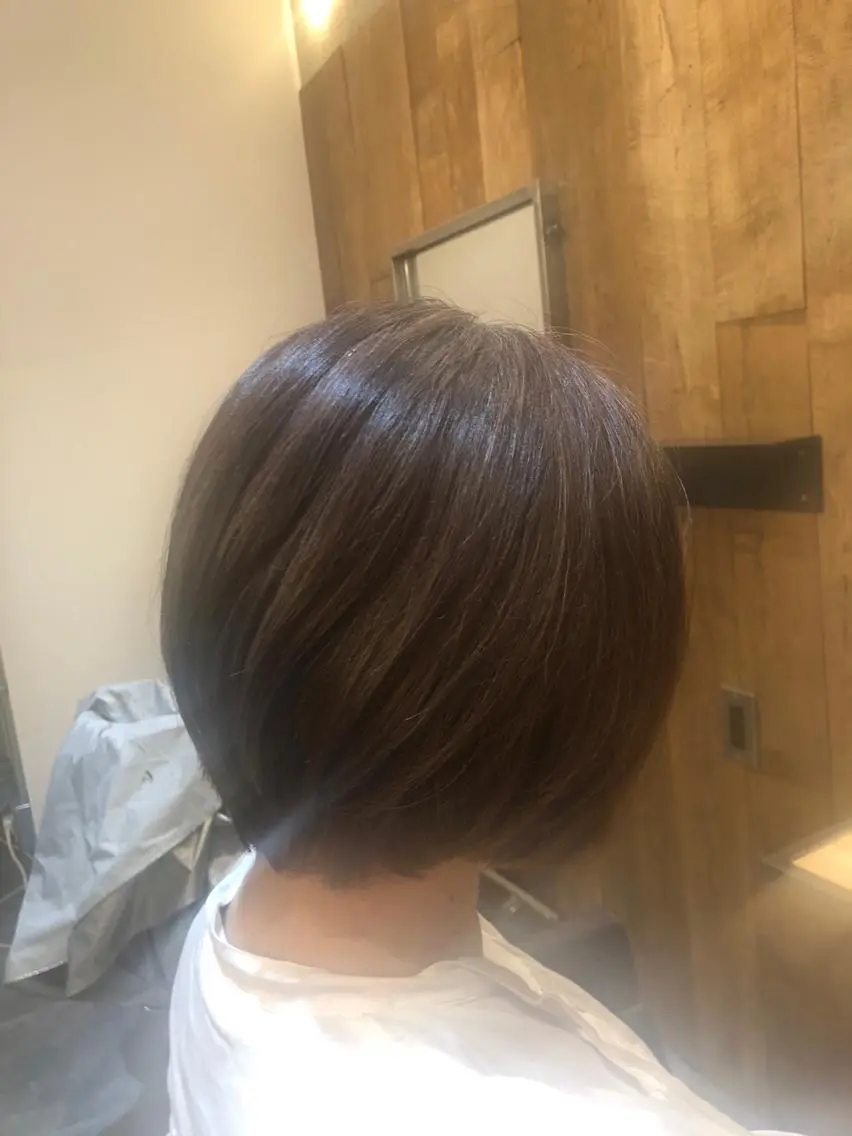 ミディアム ボブ トリートメント TOU/ROU代表 藤浪佑太のヘアスタイル