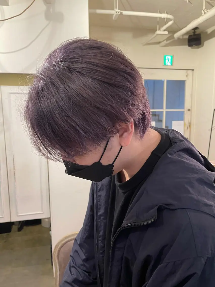カラー 韓国ヘア🇰🇷 有田裕也のヘアスタイル