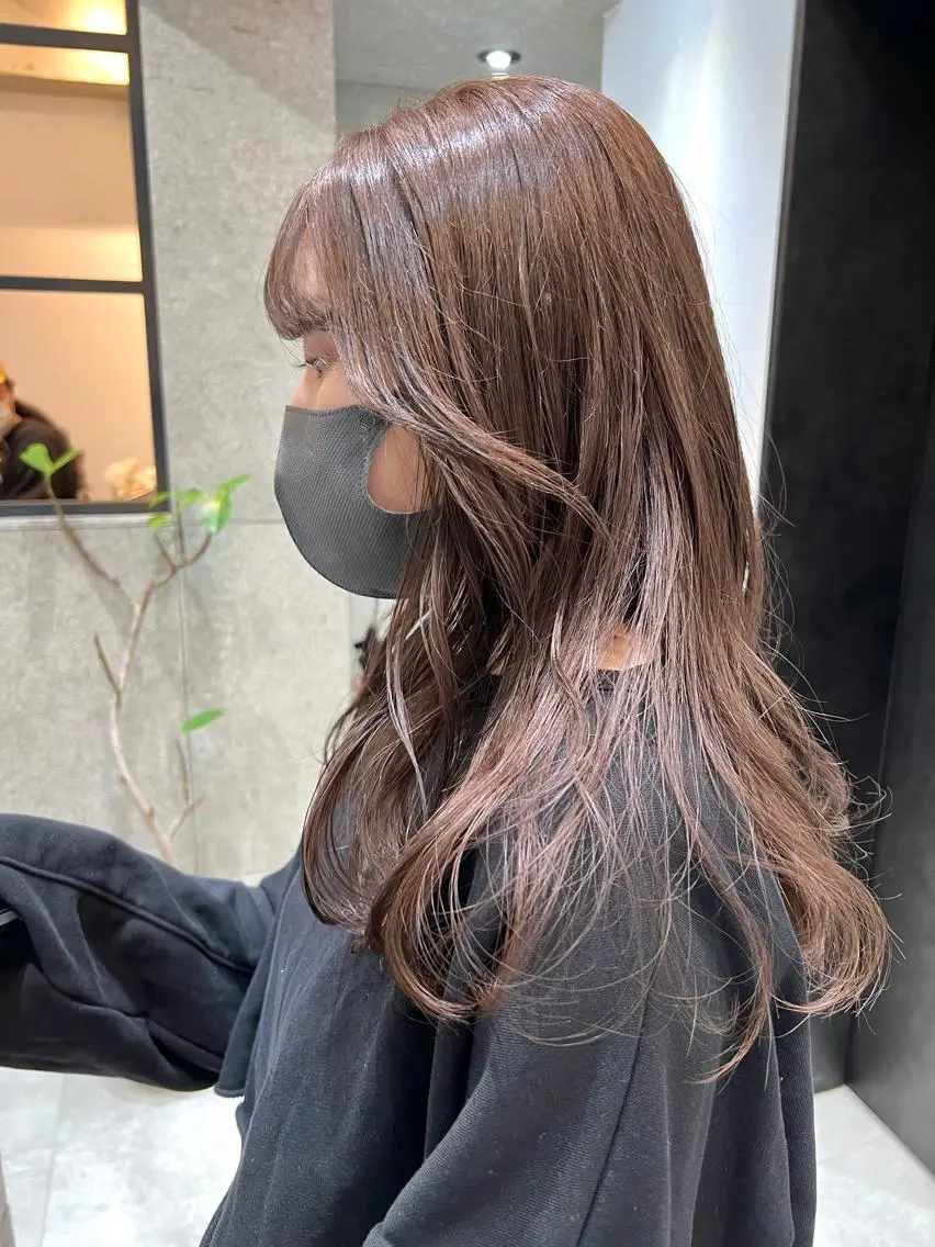 ロング カラー ベージュカラー カット ヘアカラー 🌿ニュアンス/髪質 改善🌿Fukudaのヘアスタイル