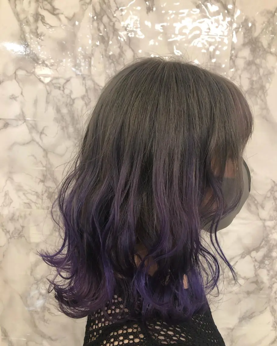 ミディアム カラー グラデーションカラー グレージュ 🟦西荻窪メンズ特化 美容師🟦Yu-Jiのヘアスタイル