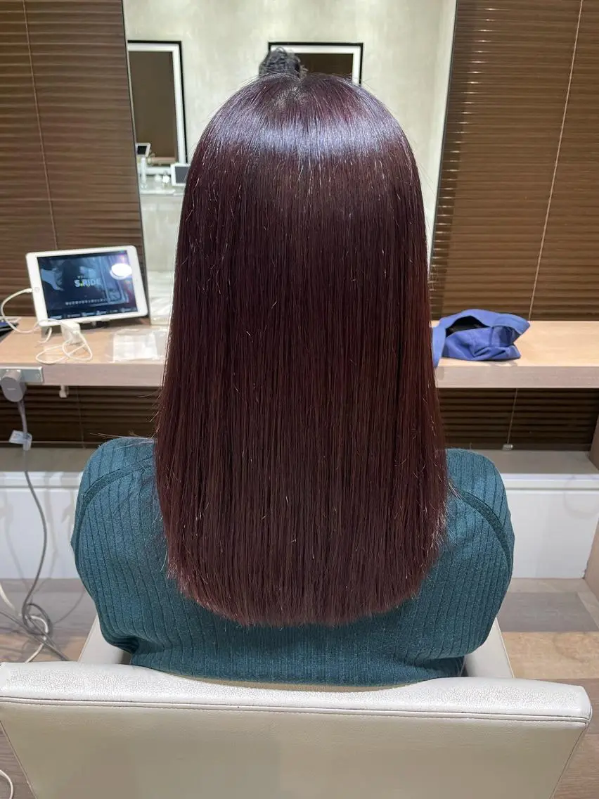 ロング カラー 髪質改善 縮毛矯正 CYNTHIADUE 店長｜ IRISUのヘアスタイル