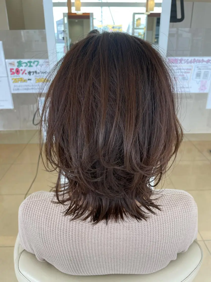 ミディアム 永井龍🫧金山🫧 徒歩1分🚶のヘアスタイル