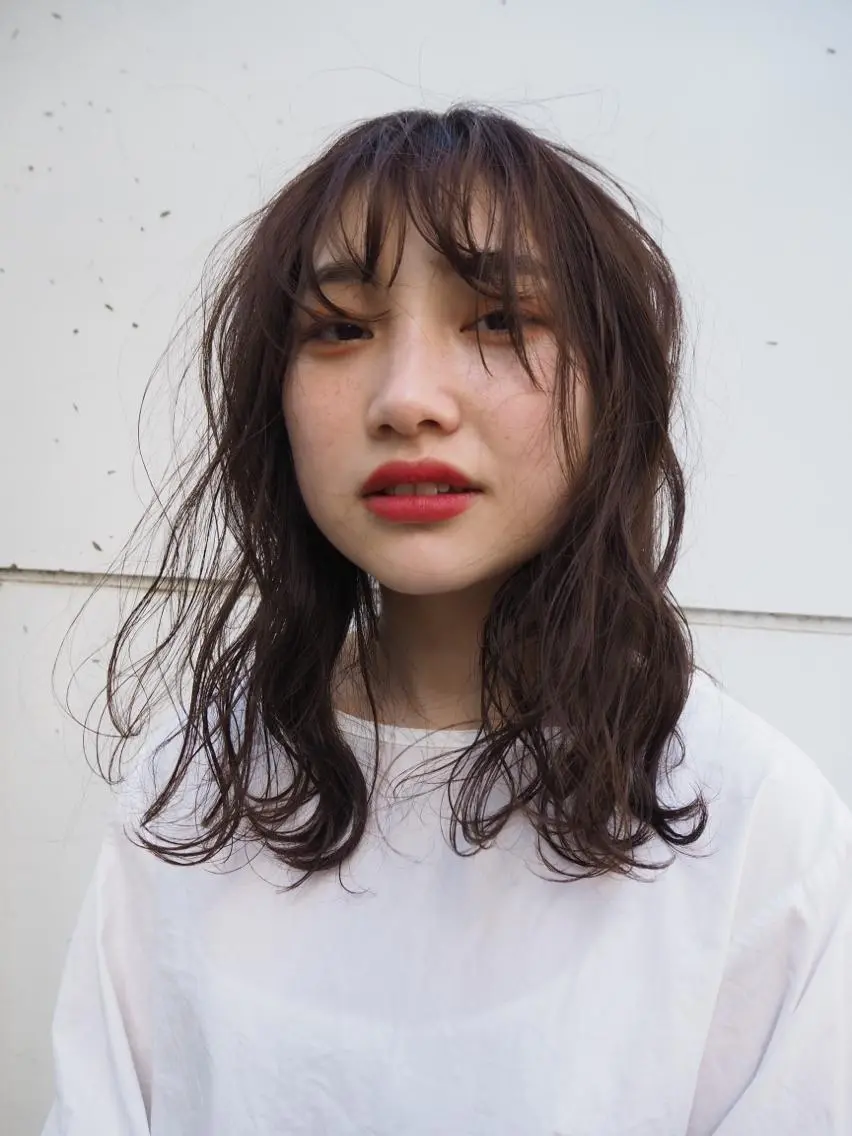 ロング satsuki 暖色・ブラウンカラーのヘアスタイル