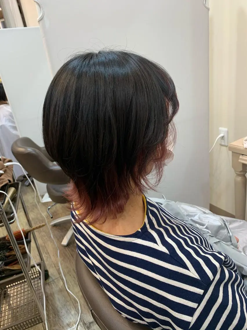 ショート ウルフカット 🦋艶モテカラー/ヘ アセット🦋YURIのヘアスタイル