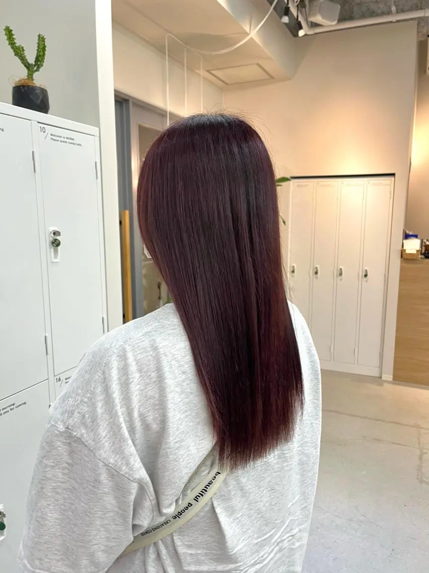 ロング カラー 神原 茉依🩰🪩のヘアスタイル