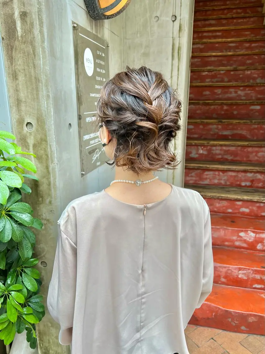 ショート ヘアアレンジ ボブ 「sumi」 AMIのヘアスタイル