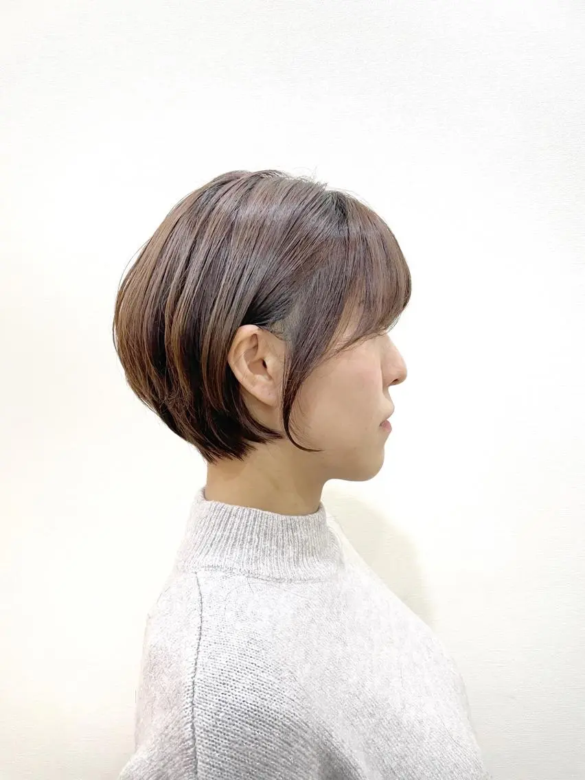 ショート 👑銀座ショート/ 絶壁補正/金子涼👑のヘアスタイル