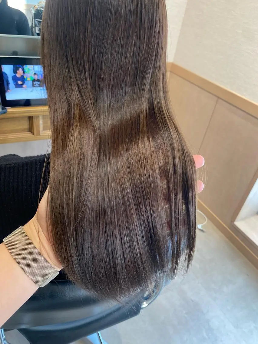 ロング 艶カラー/髪質改善/ 西　大喜(ひろき)のヘアスタイル
