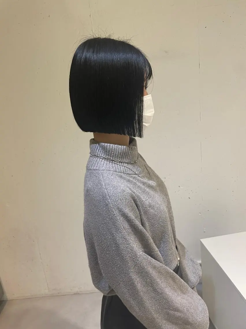 ショート ボブ TAAN HAIR こばしのヘアスタイル