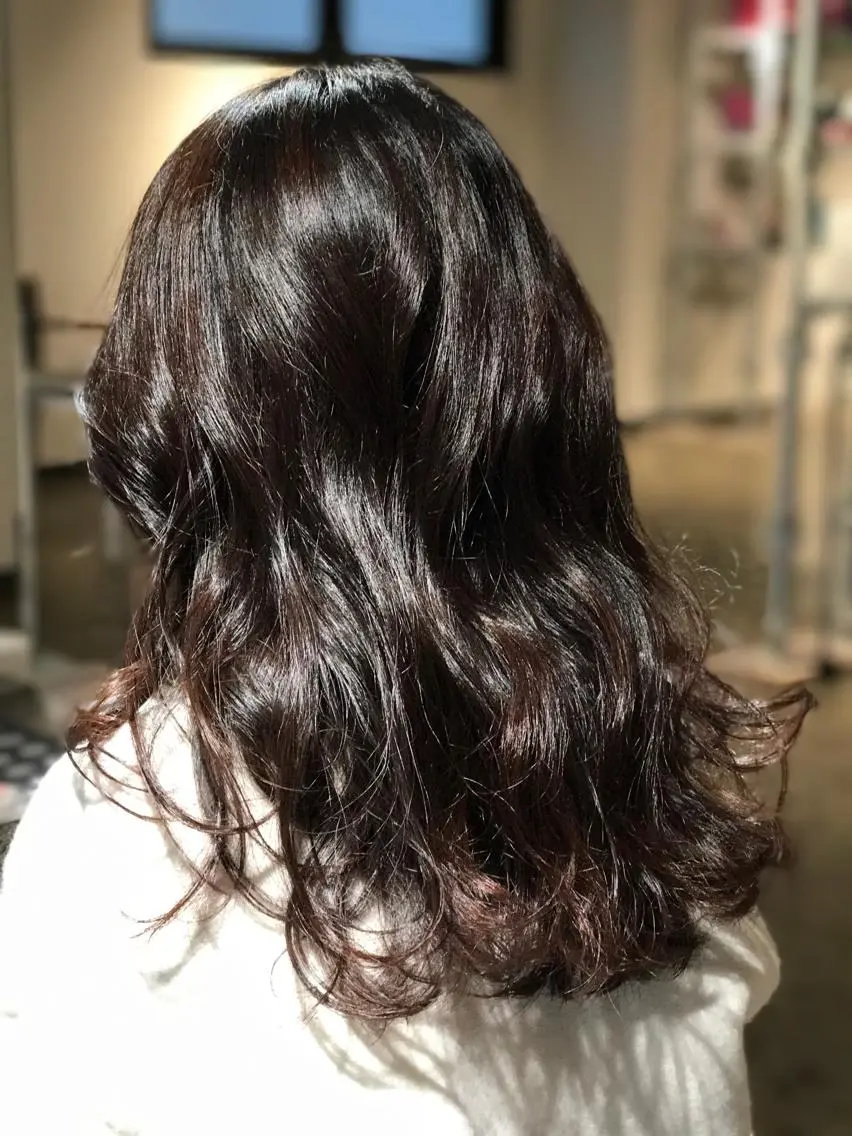 ミディアム セミロング ロング カラー 🌈ディレクター🌈 徳松優希のヘアスタイル