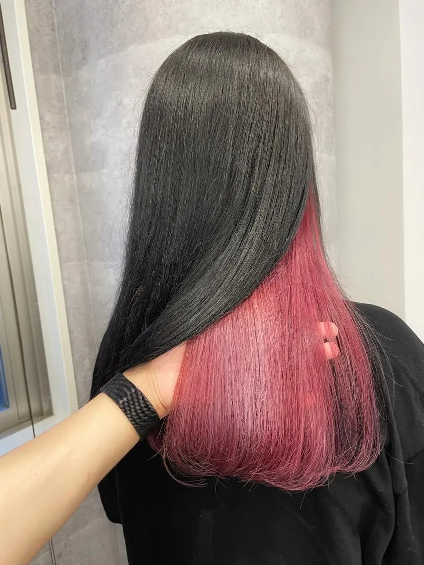 ロング ヘアカラー Loob.TOKYO MIYA🌈のヘアスタイル
