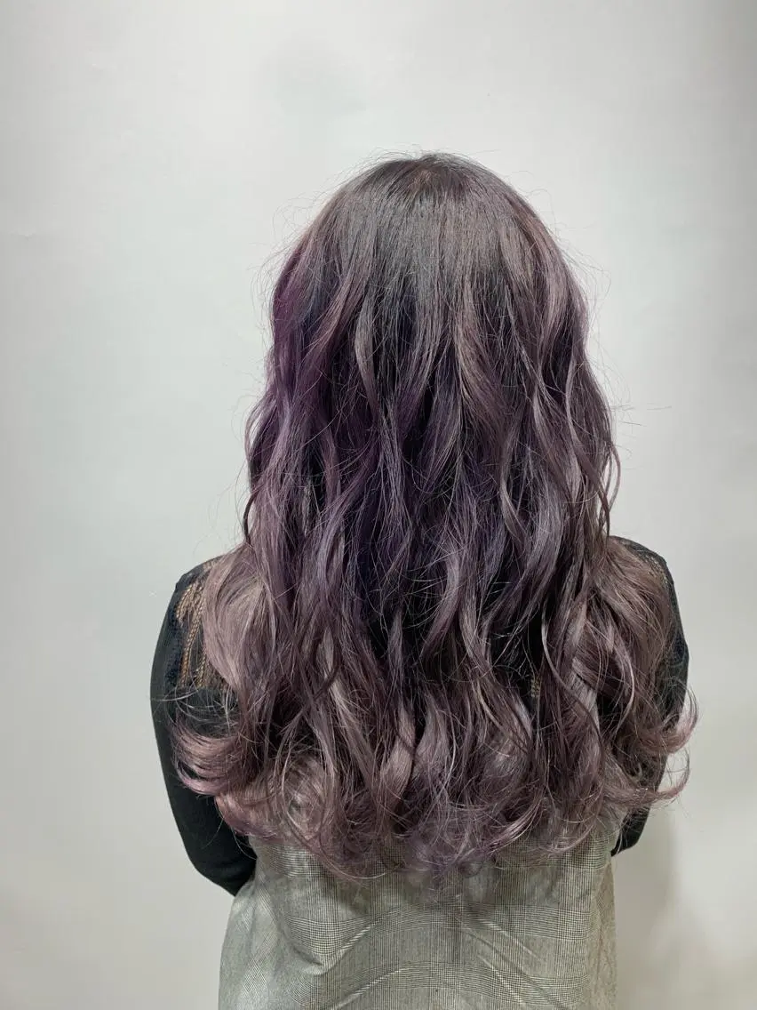 ロング カラー 中野 竜介のヘアスタイル