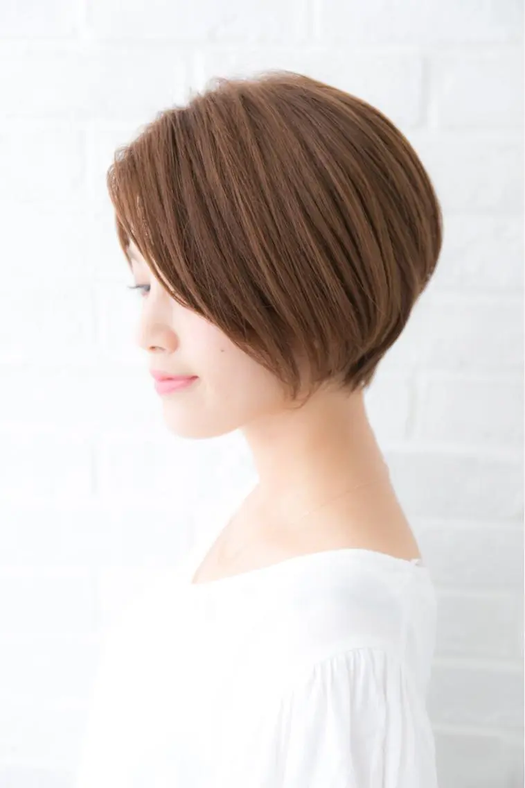 ショート 似合わせカット ショートヘア 小顔カット カット 縮毛矯正 井上 美奈子のヘアスタイル