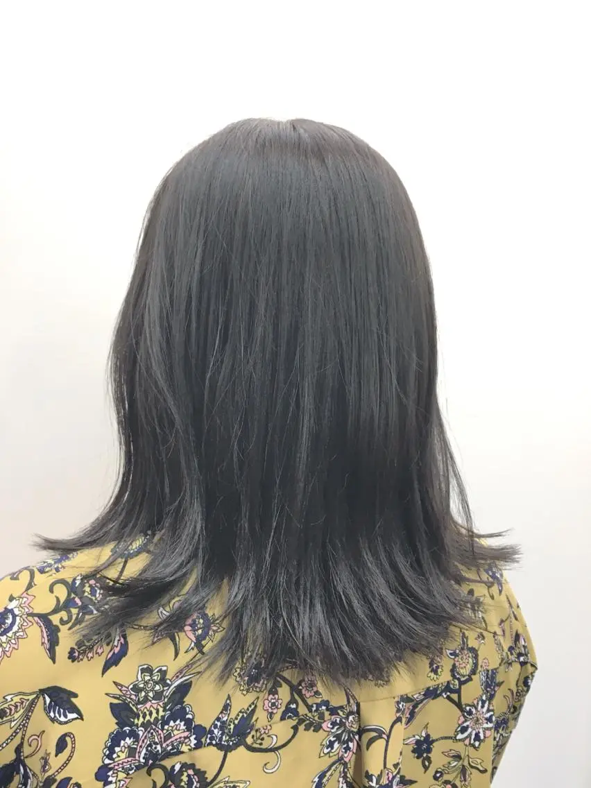 セミロング デジタルパーマ💫/ 似合わせカット✂️のヘアスタイル