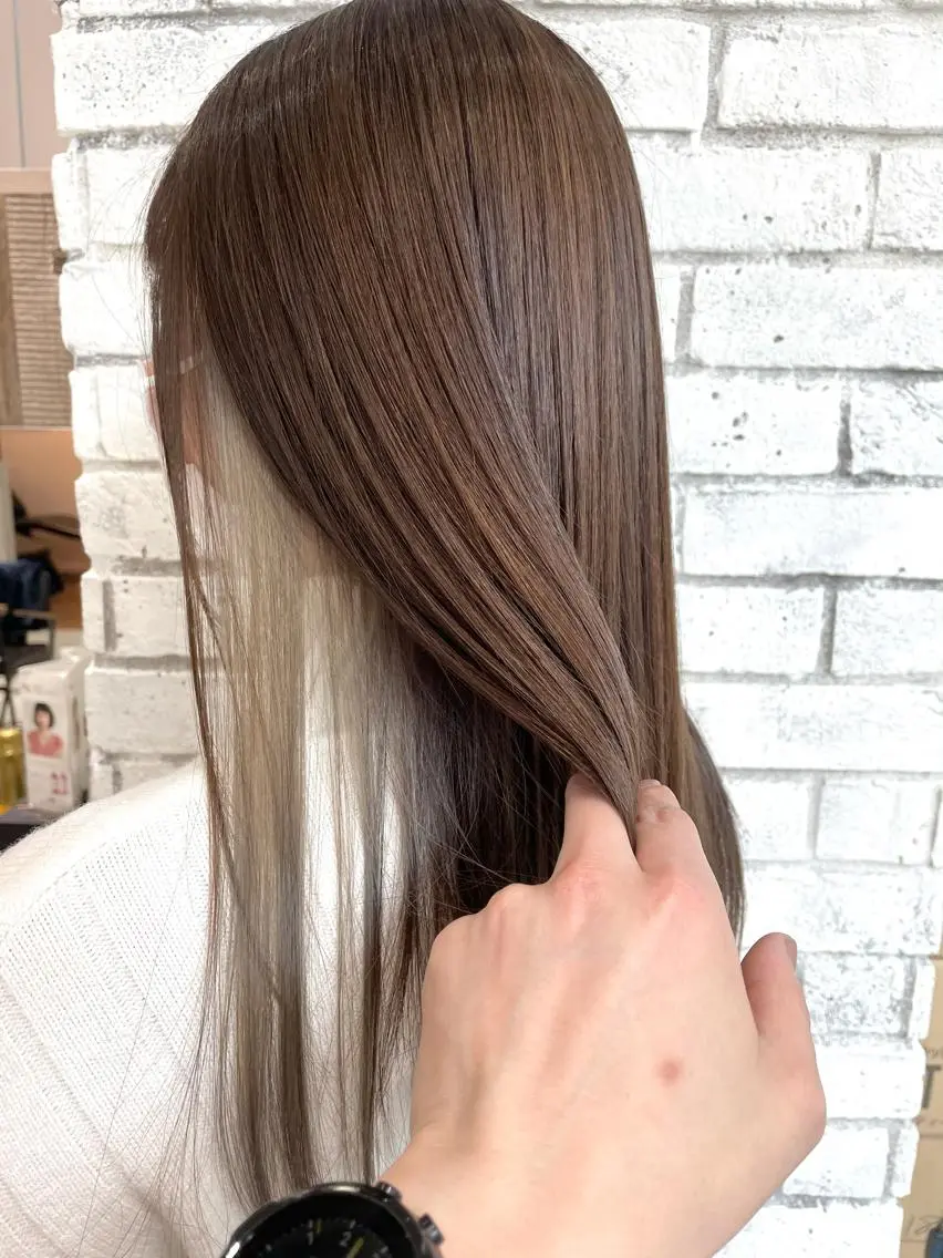 ロング カラー ヘアカラー タワラ ソウタ Directorのヘアスタイル