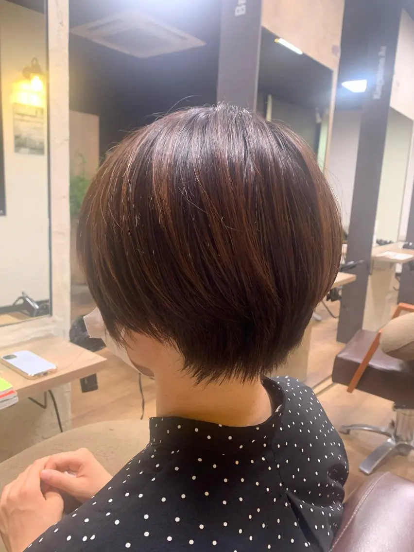 ショート ショートヘア 山﨑 大二郎のヘアスタイル