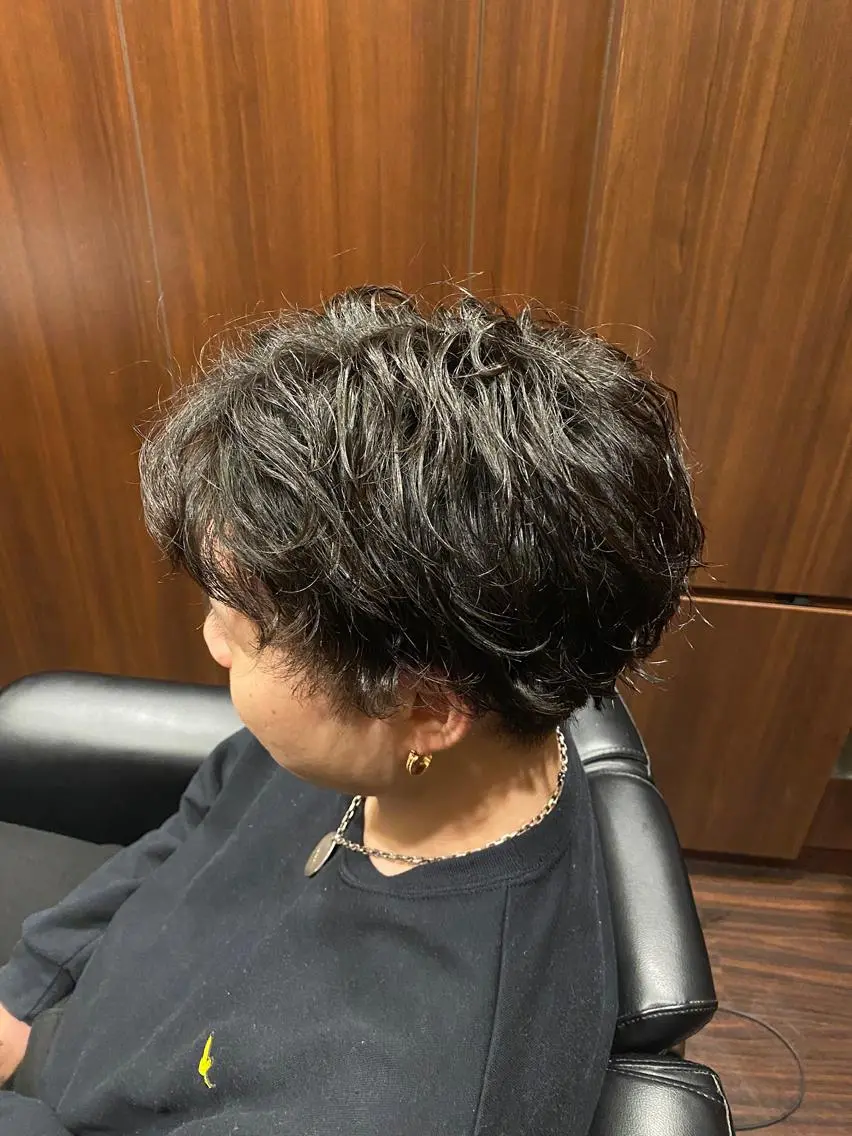ショート 笠原 大輝のヘアスタイル