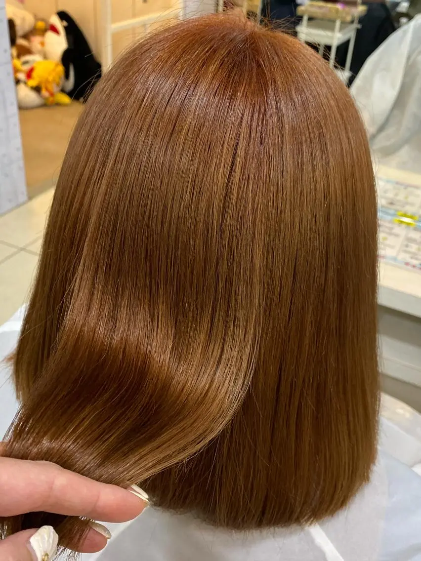 ミディアム ヘアアレンジ カット ヘアカラー 💎髪質改善特化/ 町田莉彩💎のヘアスタイル