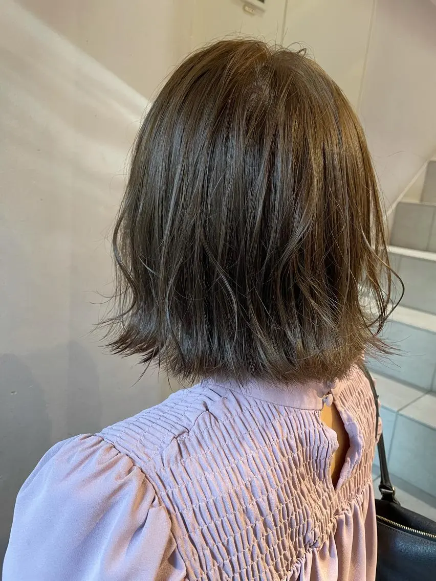 ショート アッシュ ★糀谷 敬大のヘアスタイル