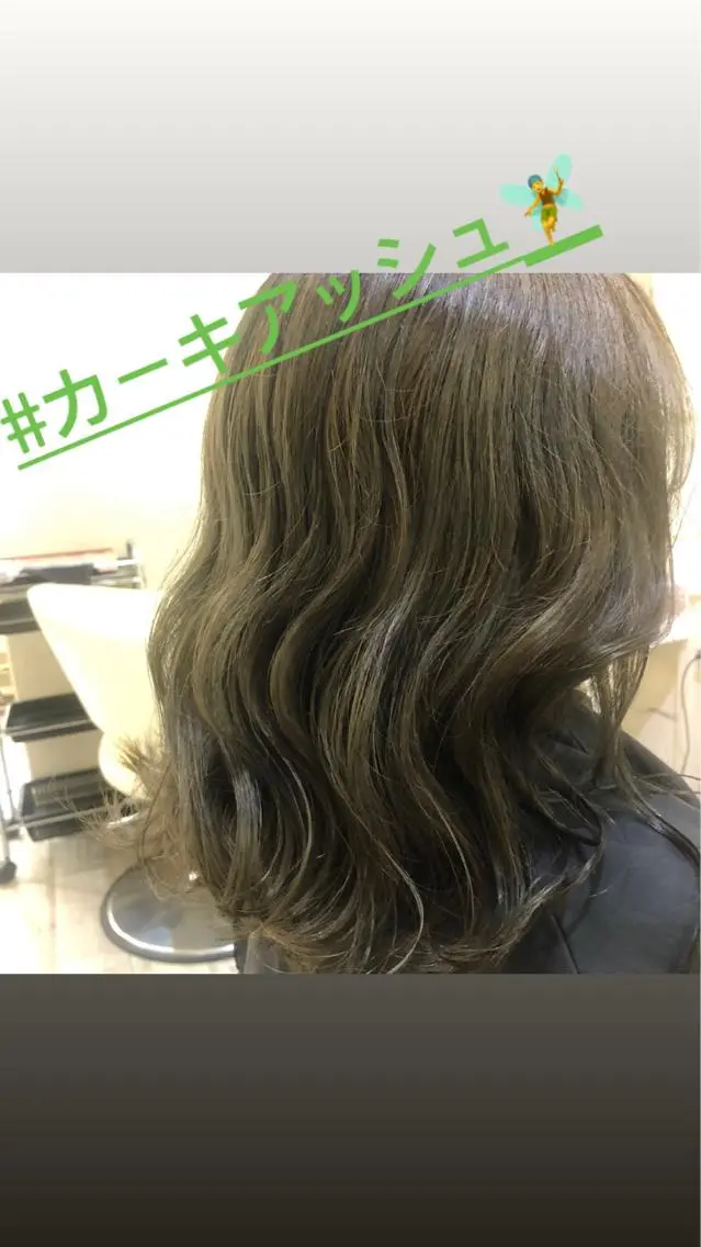 ミディアム カラー アッシュ カラー職人 なかもと たつひろのヘアスタイル