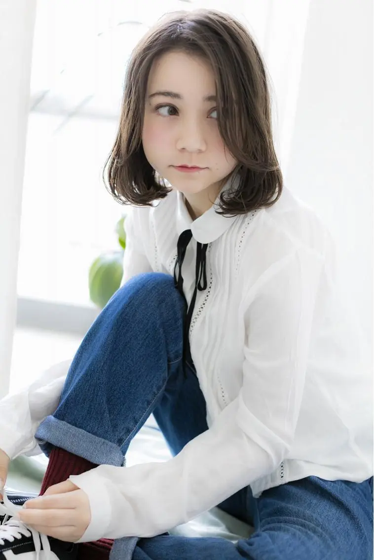 ミディアム トップスタイリスト 小澤純一のヘアスタイル