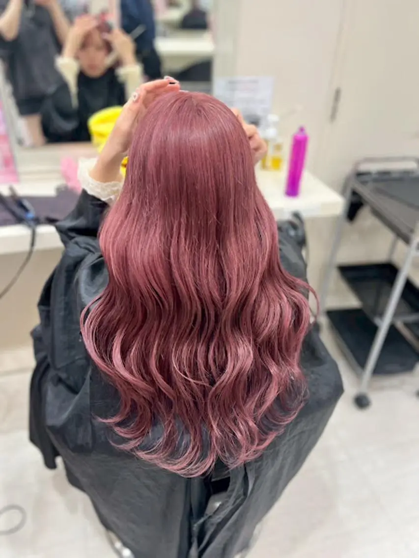 カラー 【公式】JUICE 原宿店のヘアスタイル