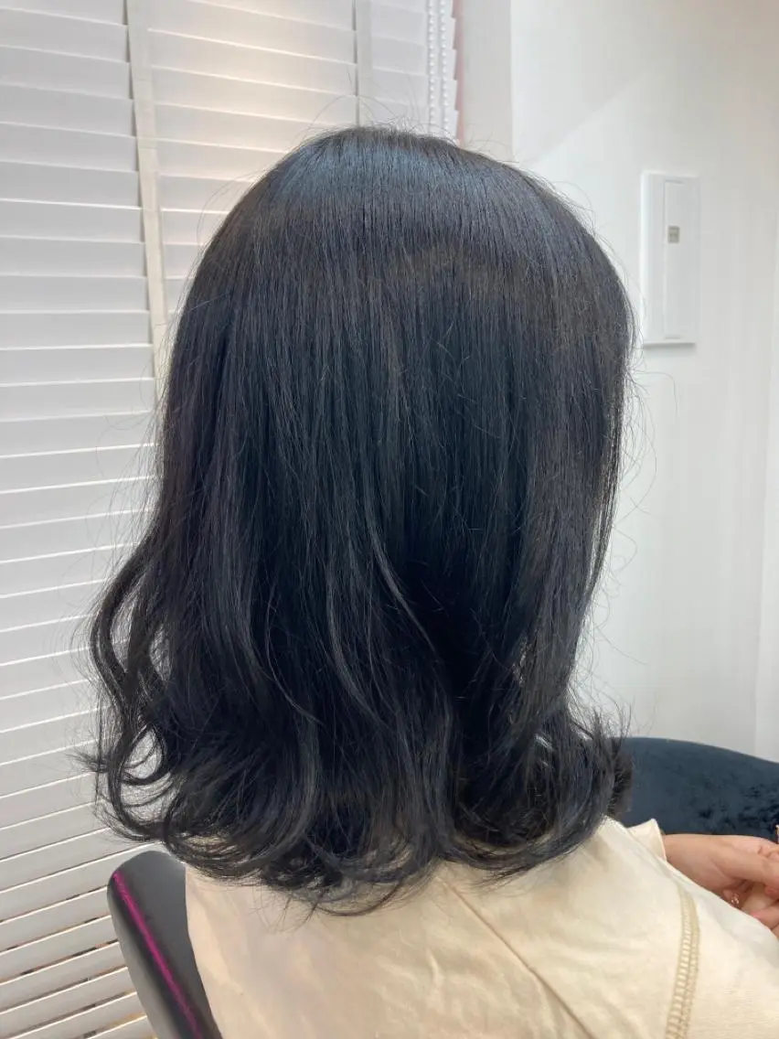 ミディアム カット ヘアカラー トリートメント エリア1位⭐️ けんとのヘアスタイル