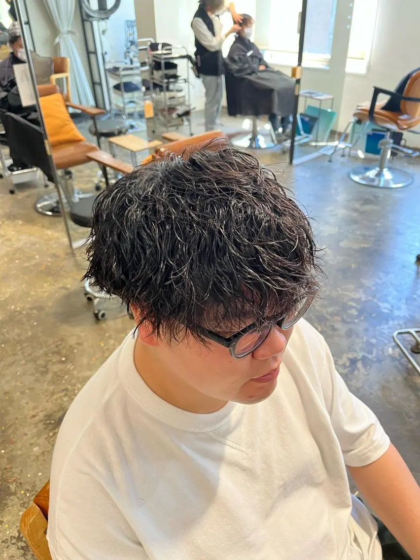 ショート パーマ メンズ カット パーマ パーマ指名👑No. 1/koutaのヘアスタイル