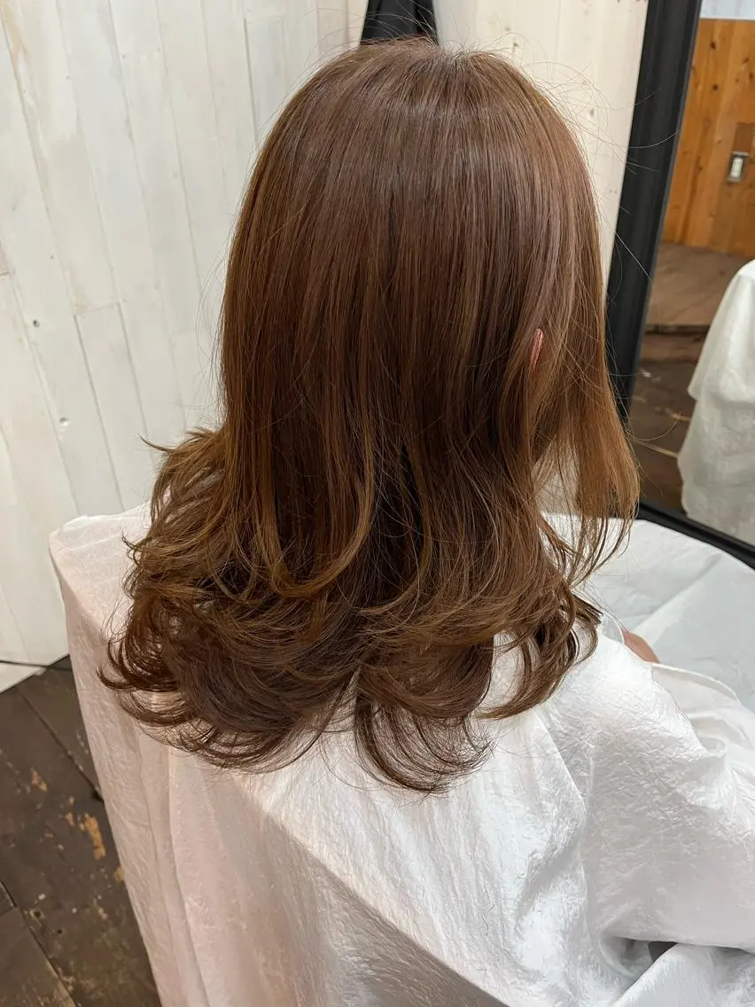 セミロング 紙屋 隼人のヘアスタイル