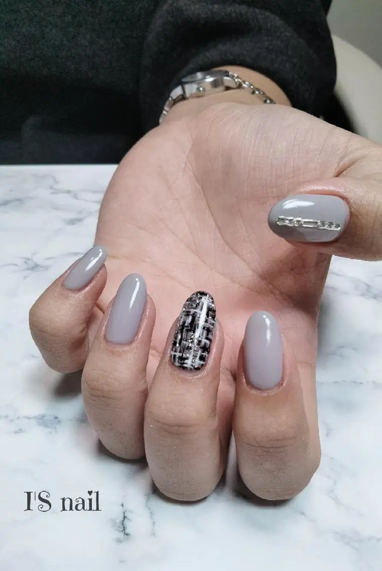 ネイル ワンカラーネイル ハンドネイル I'S nail 佐野のネイルデザイン