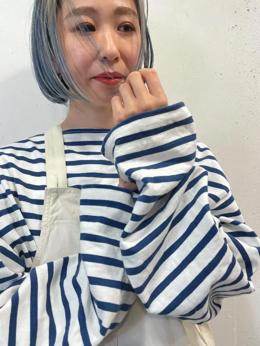 ショート カラー カット ヘアカラー トリートメント suvvy hairsalonのヘアスタイル