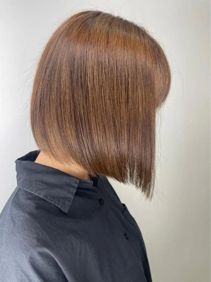 ショート カラー 髪質改善・白髪ぼかし /お悩み対応カラーのヘアスタイル