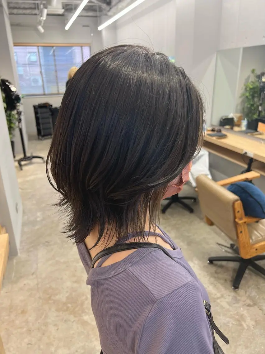 ショート カラー ボブ ウルフカット ウルフボブ 代表 YUKI ☆のヘアスタイル