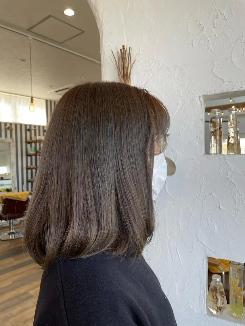 ショート カラー ヘアカラー 🌸小掛🌸 豊橋外国人風カラーのヘアスタイル