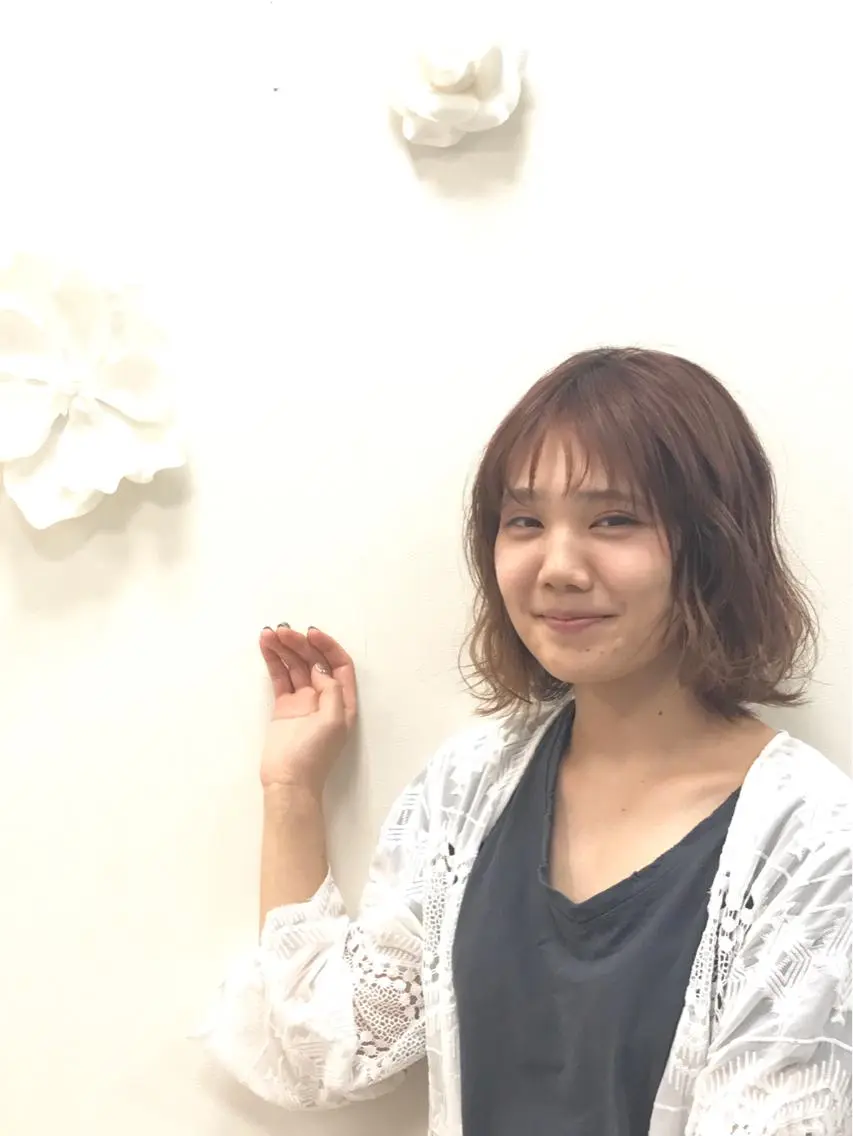 ミディアム パーマ ヘアアレンジ 【セリオン大井町店】 SUZUKIのヘアスタイル
